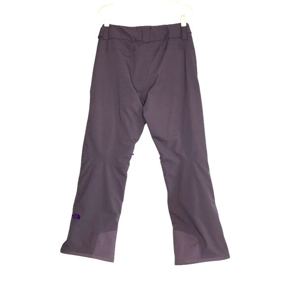 THE NORTH FACE HyVent Ski Snowboard Pant Women 8 Gray Waterproof Insulated Grey - Picture 2 of 14
